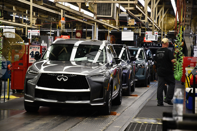 US Nissan Infiniti Tennessee