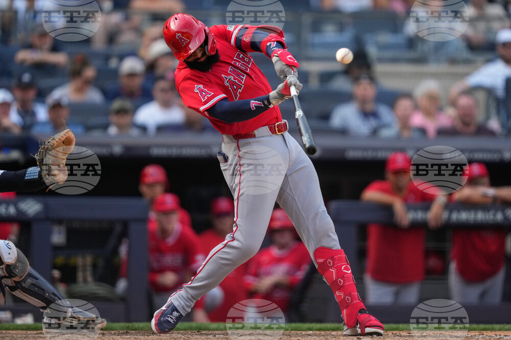 Angels Yankees Baseball