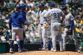 Rangers Athletics Baseball