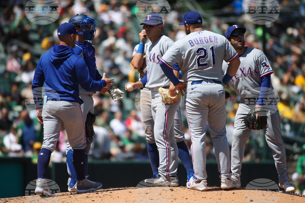 Rangers Athletics Baseball