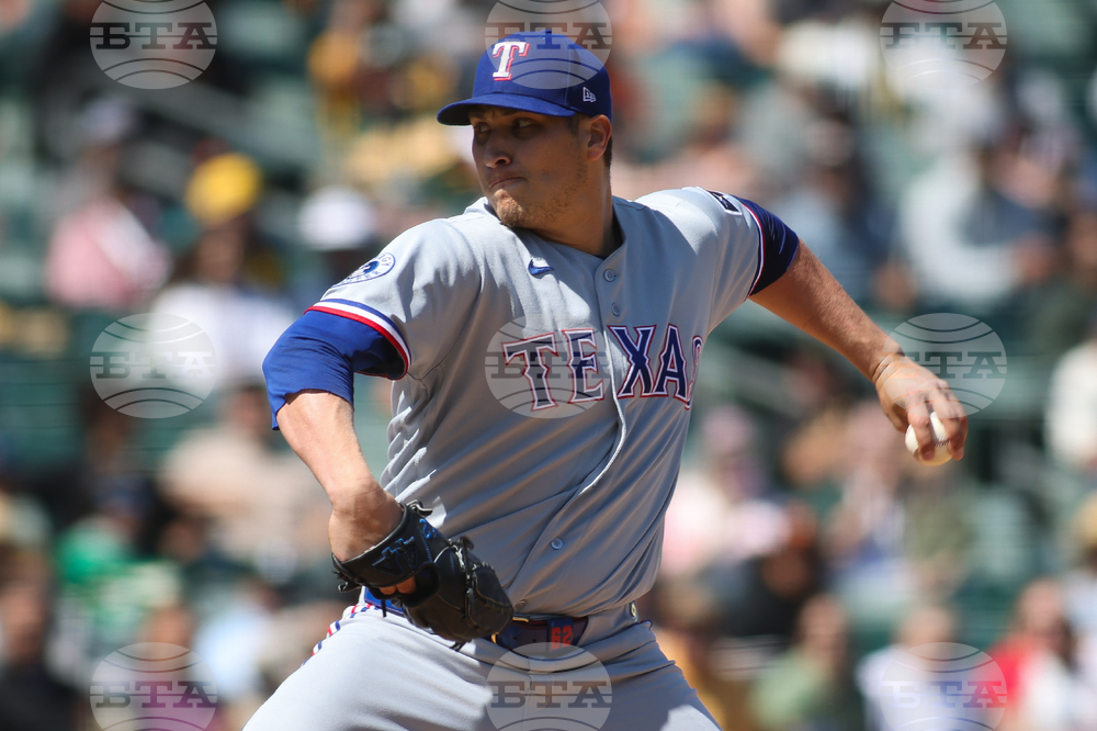 Rangers Athletics Baseball