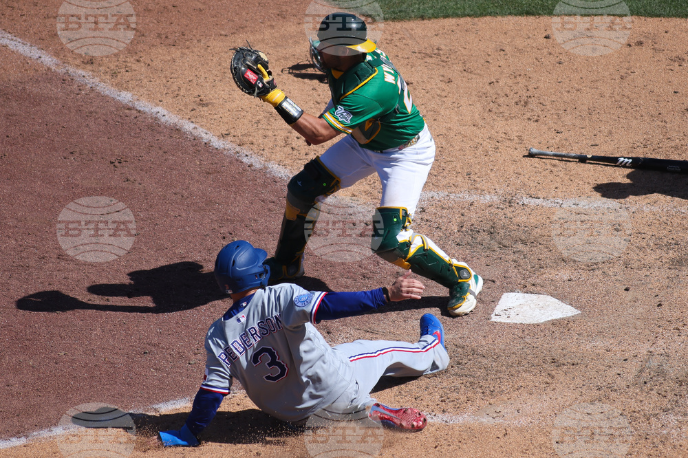 Rangers Athletics Baseball