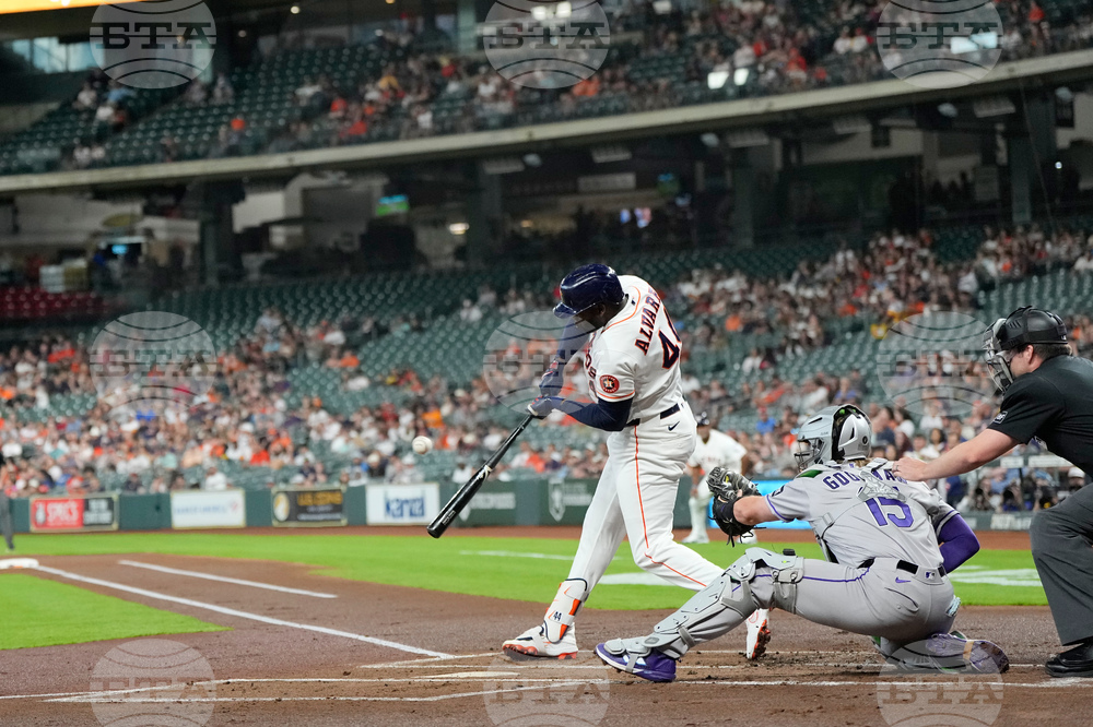 Rockies Astros Baseball