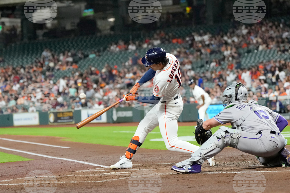 Rockies Astros Baseball