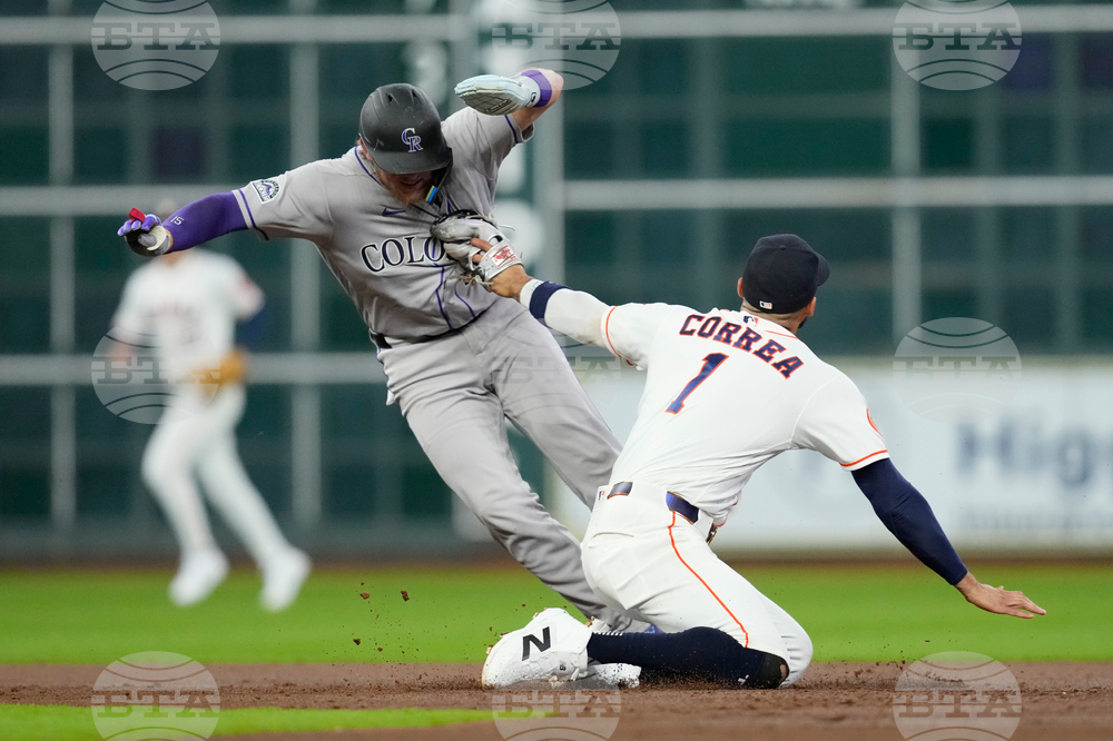 Rockies Astros Baseball