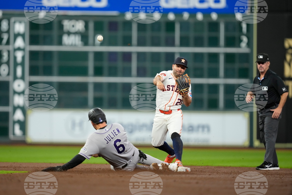 Rockies Astros Baseball