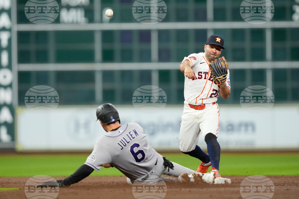 Rockies Astros Baseball