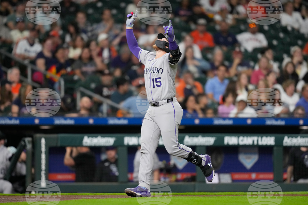 Rockies Astros Baseball