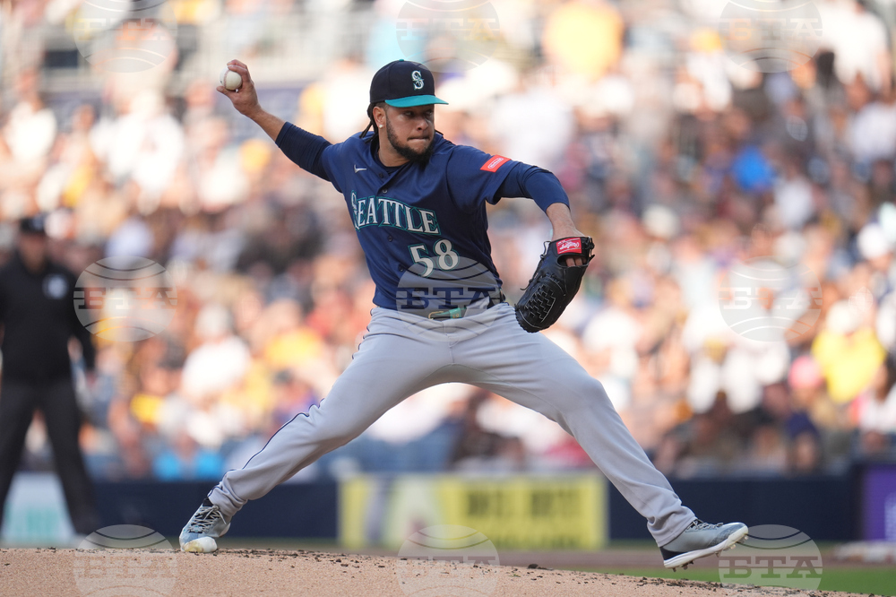 Mariners Padres Baseball