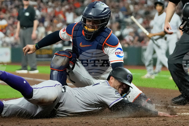 APTOPIX Rockies Astros Baseball
