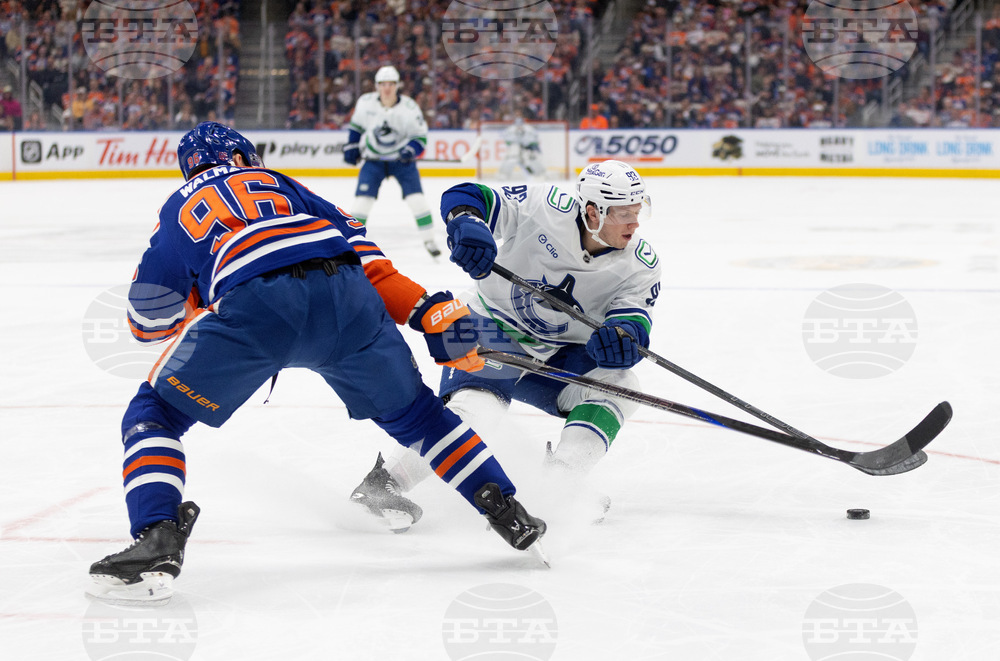 Canucks Oilers Hockey