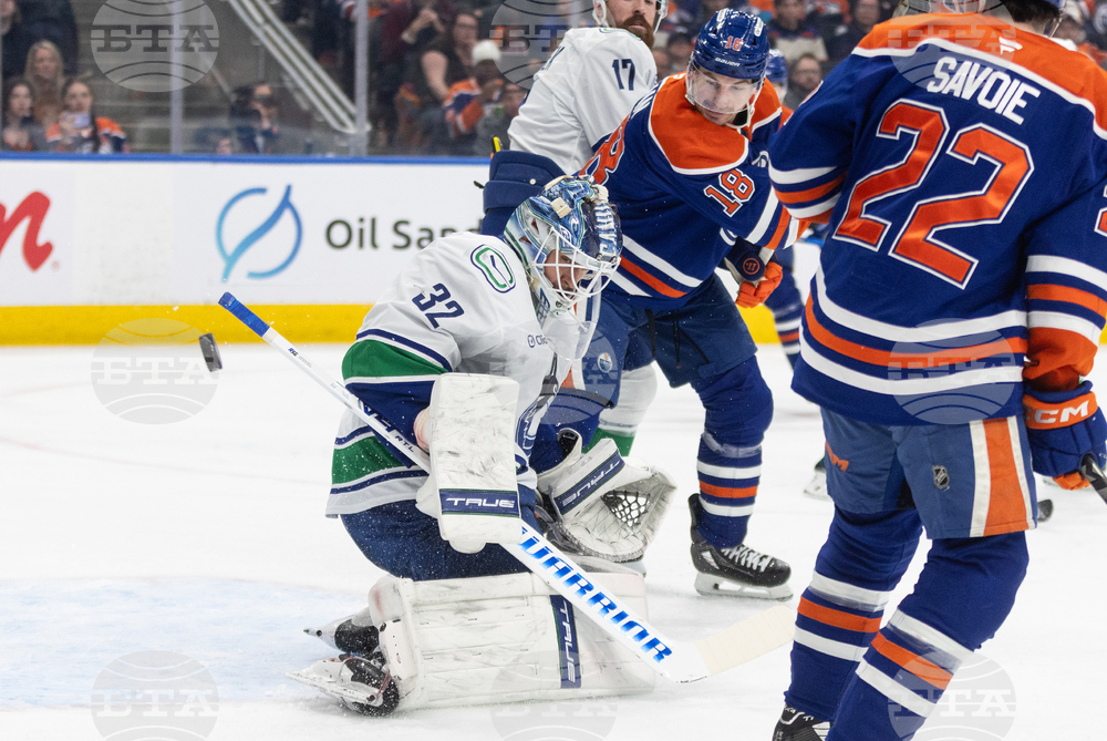 Canucks Oilers Hockey