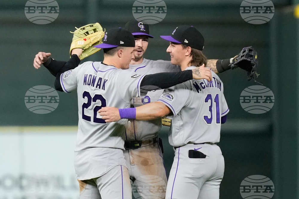 Rockies Astros Baseball