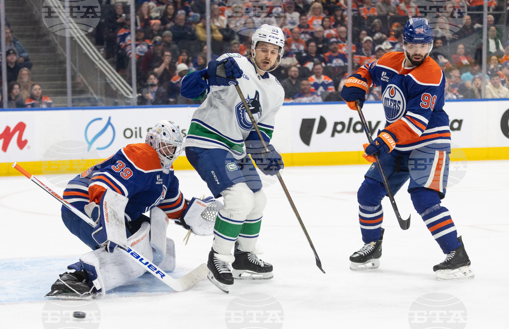 Canucks Oilers Hockey