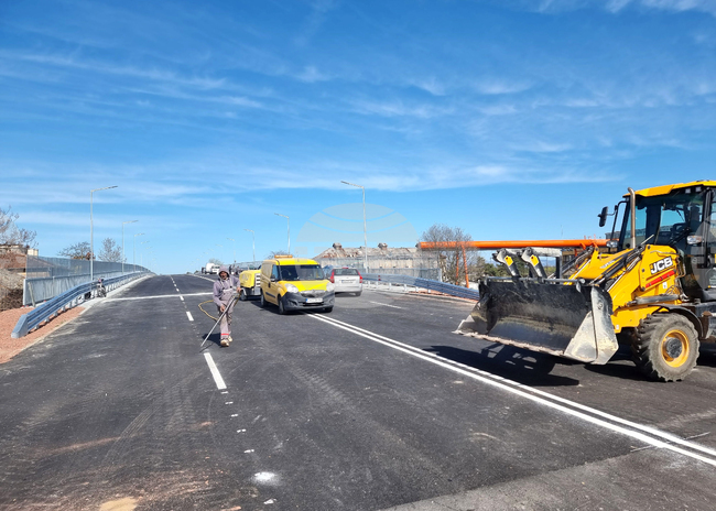 Ямбол - надлез - отворен за движение