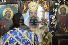Храм „Св. Богородица - Живоприемни източник“ - Патриарх Даниил - литургия