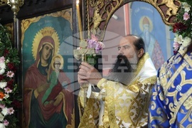 Храм „Св. Богородица - Живоприемни източник“ - Патриарх Даниил - литургия