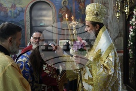 Храм „Св. Богородица - Живоприемни източник“ - Патриарх Даниил - литургия