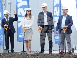 Божурище - Дистрибуционен център на „Юск" (JYSK) - първа копка