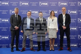 Божурище - Дистрибуционен център на „Юск" (JYSK) - първа копка