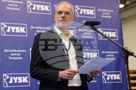 Божурище - Дистрибуционен център на „Юск" (JYSK) - първа копка - Оле Томпсен