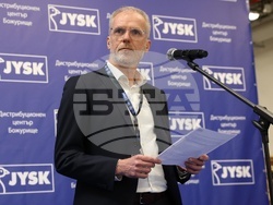 Божурище - Дистрибуционен център на „Юск" (JYSK) - първа копка - Оле Томпсен