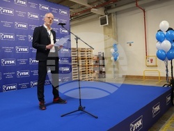 Божурище - Дистрибуционен център на „Юск" (JYSK) - първа копка - Оле Томпсен