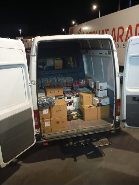Над 570 килограма храни без документи са иззети на ГКПП „Капитан Андреево“