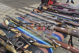 Петрич - Исторически музей - представяне на колекция с огнестрелни оръжия