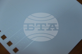 Благоевград - тактилни шаблони за гласуване - представяне