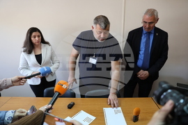 Благоевград - тактилни шаблони за гласуване - представяне