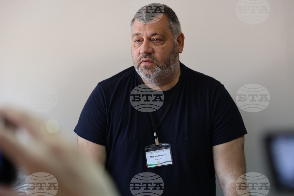 Благоевград - тактилни шаблони за гласуване - представяне