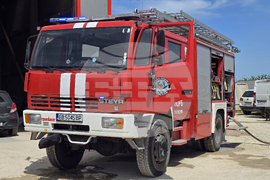 Пловдив - автоморга - пожар