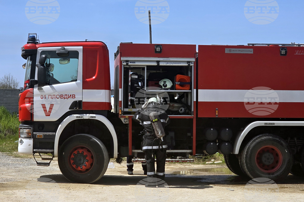 Пловдив - автоморга - пожар