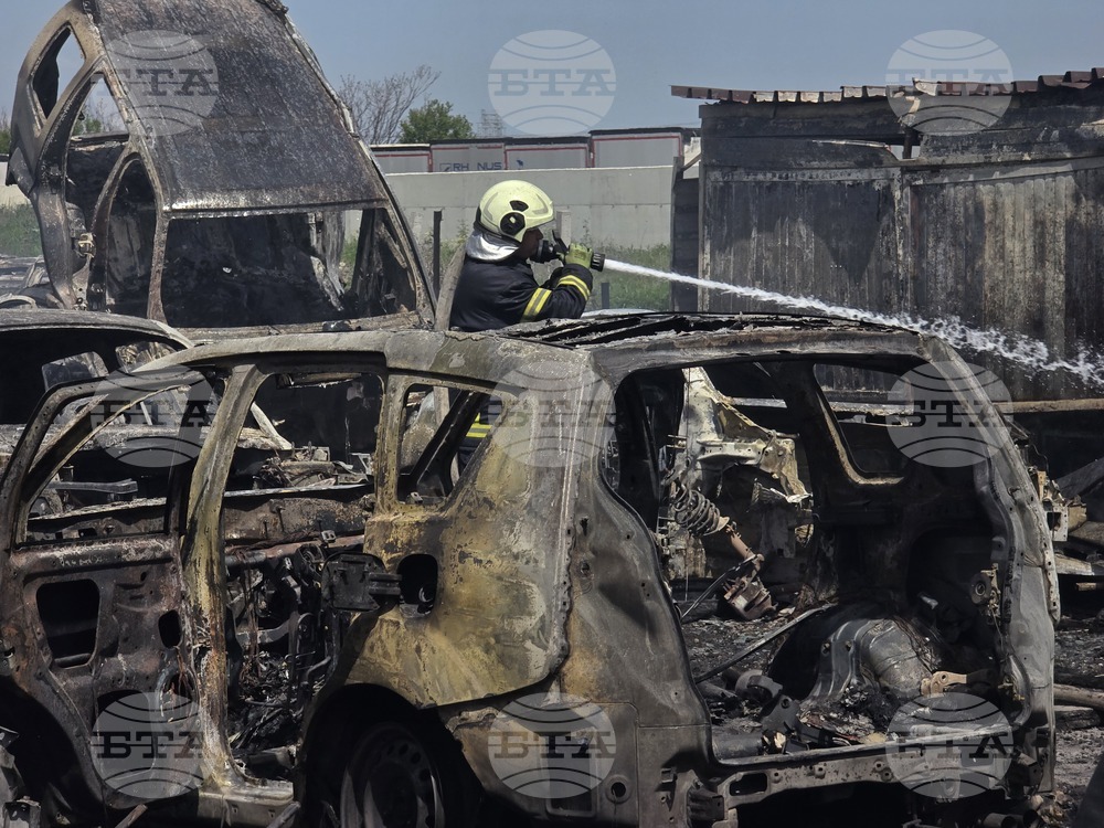 Пловдив - автоморга - пожар