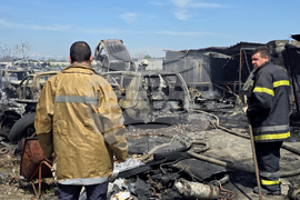 Пловдив - автоморга - пожар