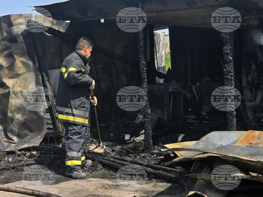 Пловдив - автоморга - пожар