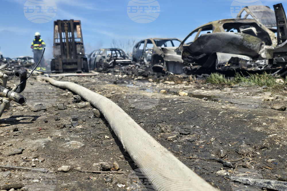 Пловдив - автоморга - пожар