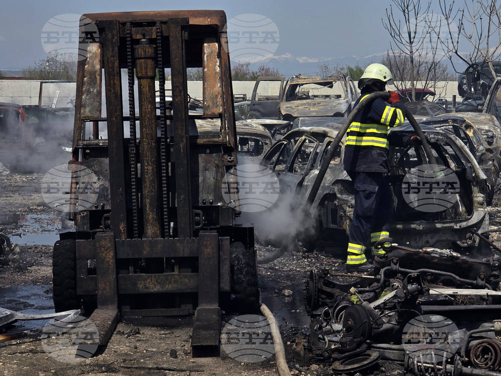 Пловдив - автоморга - пожар