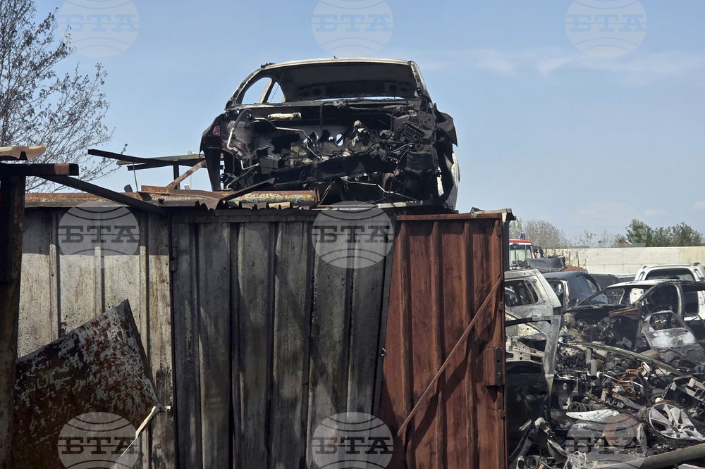 Пловдив - автоморга - пожар