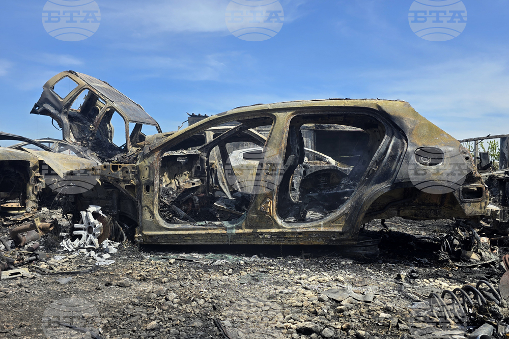 Пловдив - автоморга - пожар