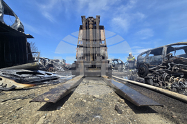 Пловдив - автоморга - пожар