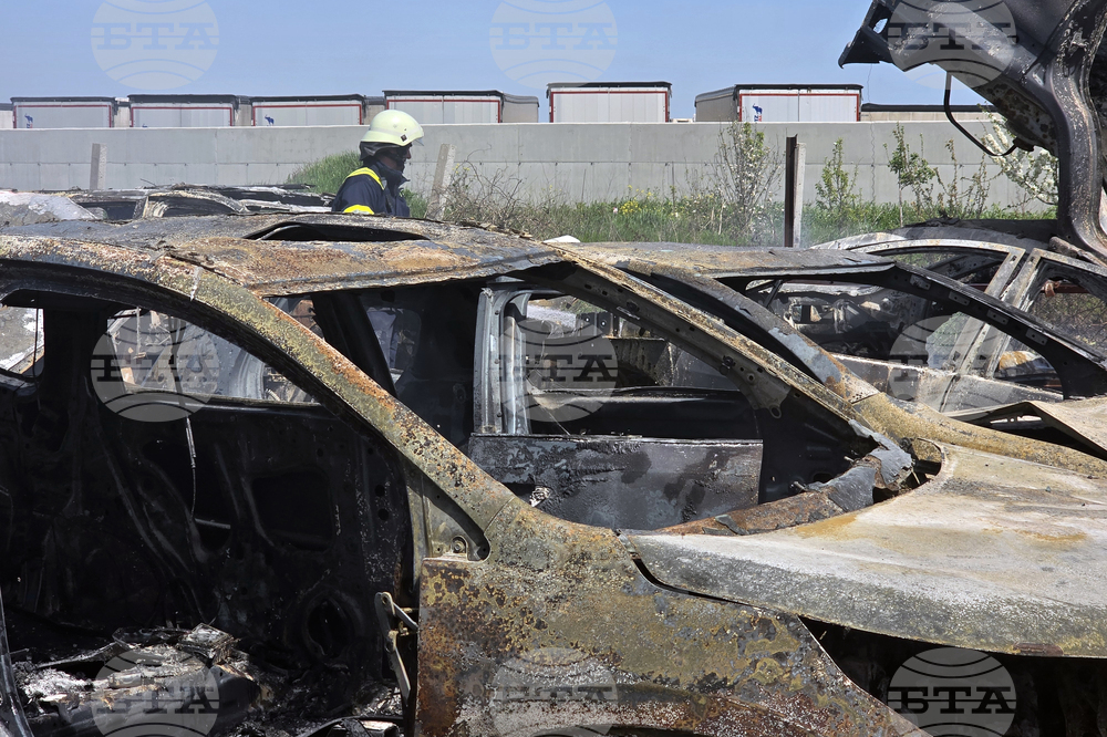 Пловдив - автоморга - пожар