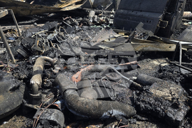 Пловдив - автоморга - пожар