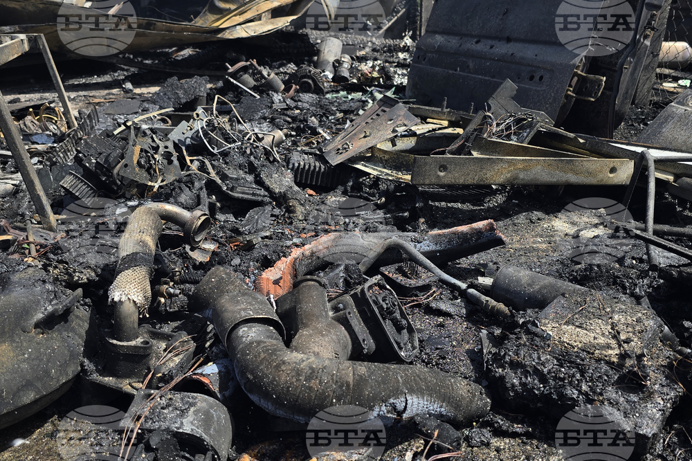 Пловдив - автоморга - пожар