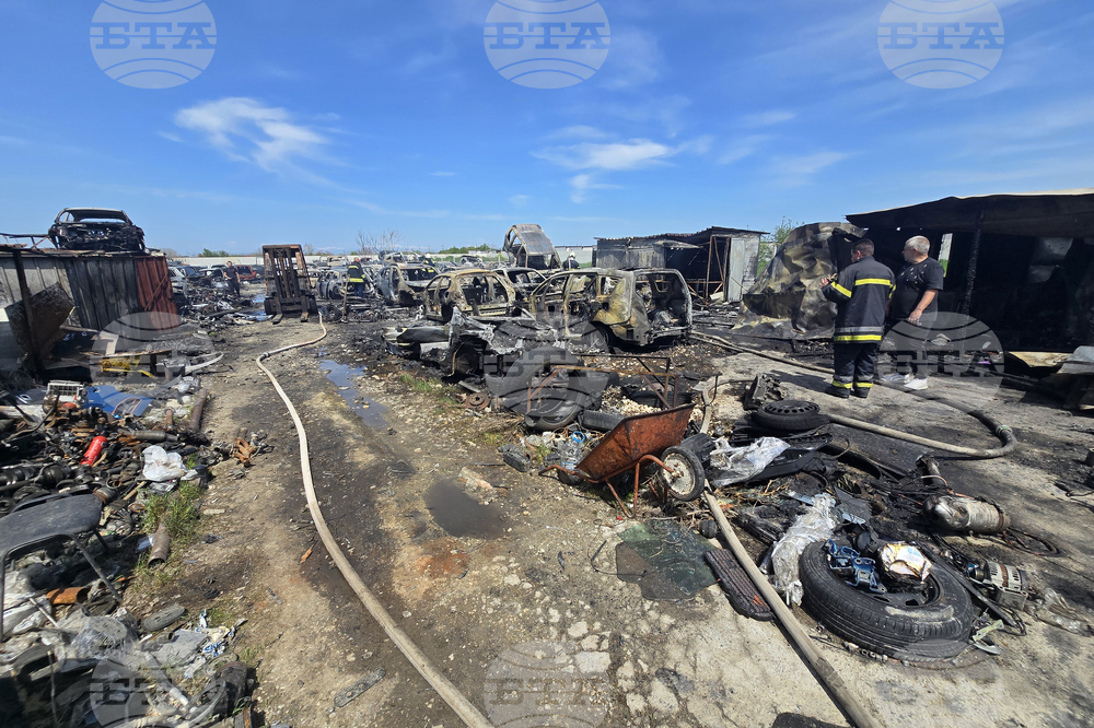 Пловдив - автоморга - пожар