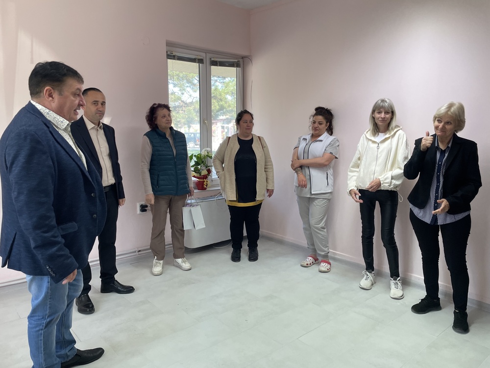 В Гулянци приключи ремонтът на медицинския център 