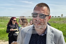 Село Маноле - пътен надлез - официална церемония