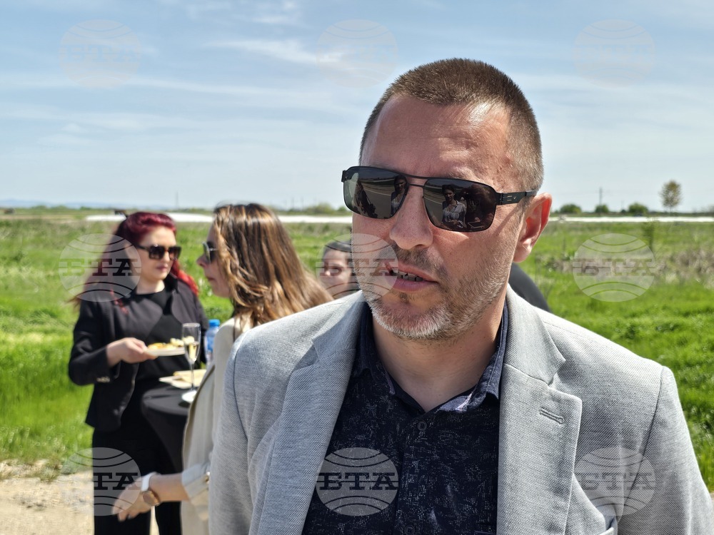 Село Маноле - пътен надлез - официална церемония