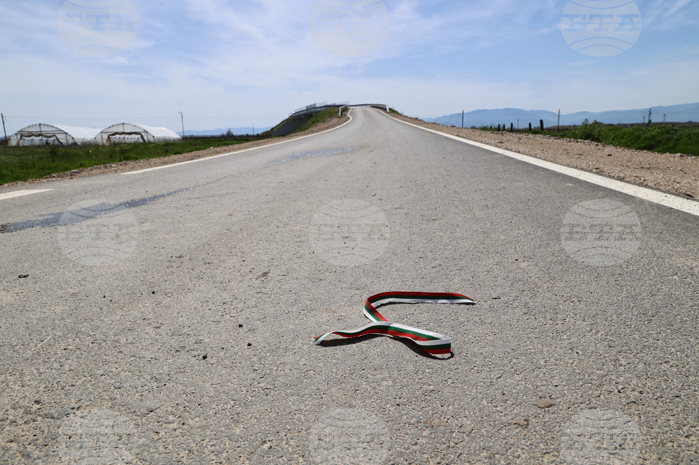 Село Маноле - пътен надлез - официална церемония